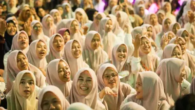 Malam Kebersamaan Kafilah MTQ Nasional 2026 Meriah di Masjid Agung Semarang