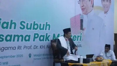 Menag Ajak Sivitas UIN Walisongo Jadikan Nilai Al-Qur’an Pedoman di Era Super AI