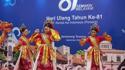 HUT ke-81 KAI, Stasiun Tawang Semarang Hadirkan Expo UMKM dan Pentas Budaya