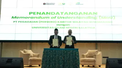 MoU PT Pegadaian (Persero) Kanwil XI Semarang dan UIN Salatiga Dorong Literasi Keuangan Mahasiswa