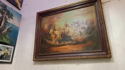 Lukisan Diduga Karya Raden Saleh Tersimpan di Ponpes Al Islah, Diperoleh Gratis pada 1990