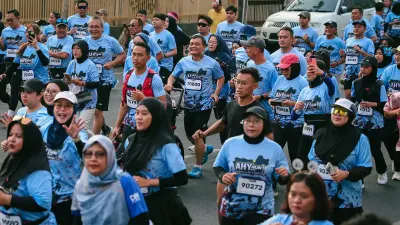 AHY Run Semarang 2026 Gaet 5.500 Pelari, Perkuat Sport Tourism di Jawa Tengah