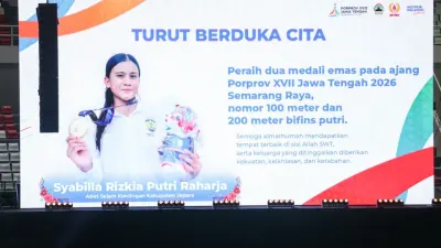 Ahmad Luthfi Pimpin Doa untuk Atlet Selam Jepara yang Meninggal Saat Porprov 2026