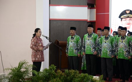 Wali Kota Agustina Kukuhkan Pengurus LPTQ, Dorong Penguatan Pesantren dan Pendidikan Karakter
