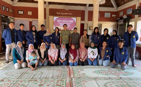 Mahasiswa USM Latih Pelaku Wisata Kandri Optimalkan Media Sosial