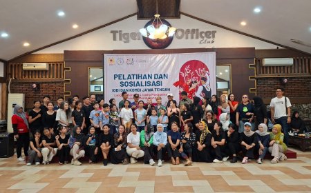 IODI Jawa Tengah Perkuat Pembinaan Dancesport Lewat Pelatihan dan Sosialisasi di Magelang