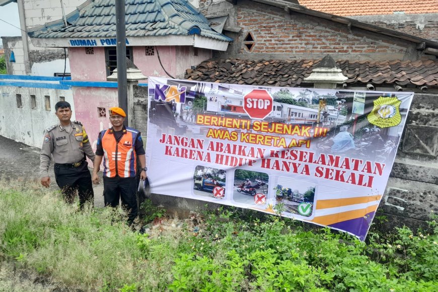 KAI Daop 4 Semarang Serukan Budaya Selamat Usai Tujuh Kasus Temperan KA Terjadi dalam Sebulan