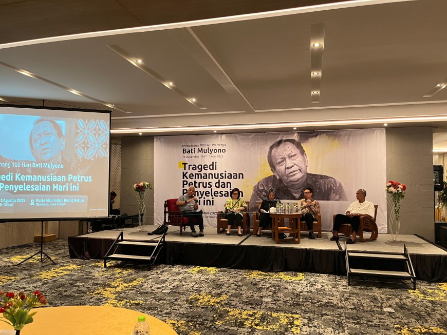 Peluncuran Biografi Bati Mulyono: Menelusuri Sejarah Kelam Operasi Petrus di Era Orde Baru