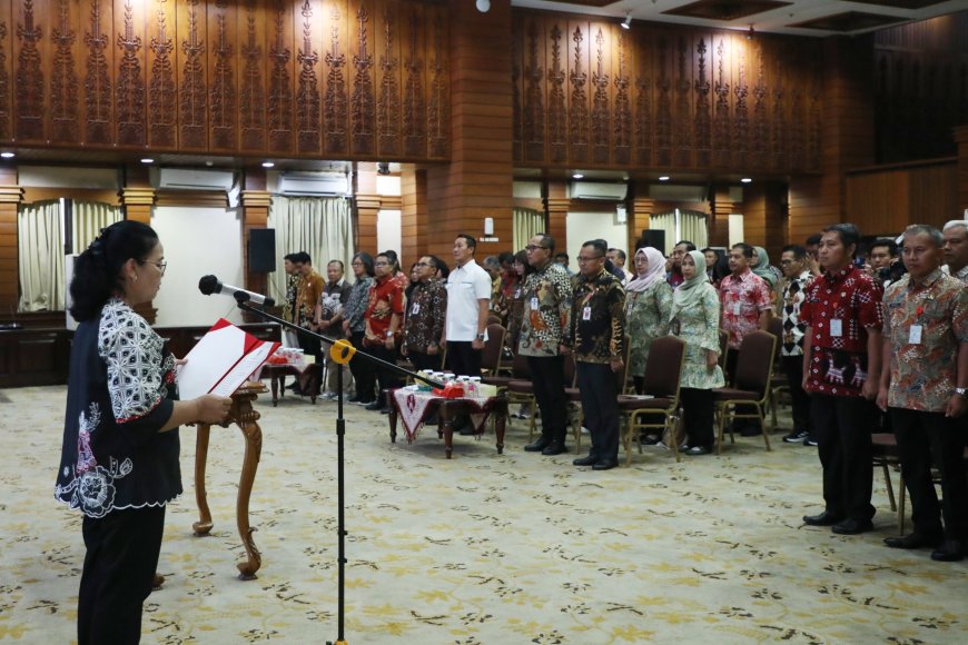 126 Pejabat Eselon III dan IV Dilantik, Pemkot Semarang Siap Percepat Pembangunan