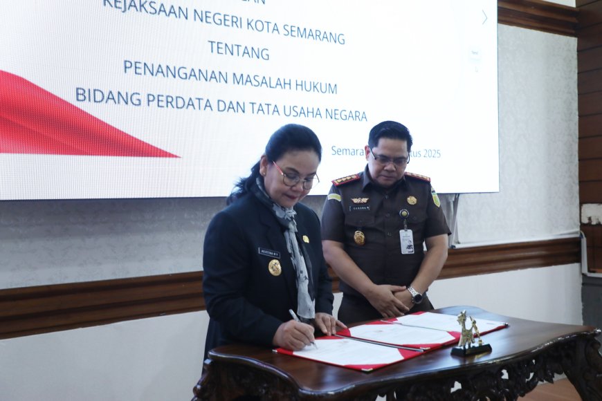 Pemkot Semarang Perkuat Tata Kelola, Agustina Gandeng Kejaksaan Negeri