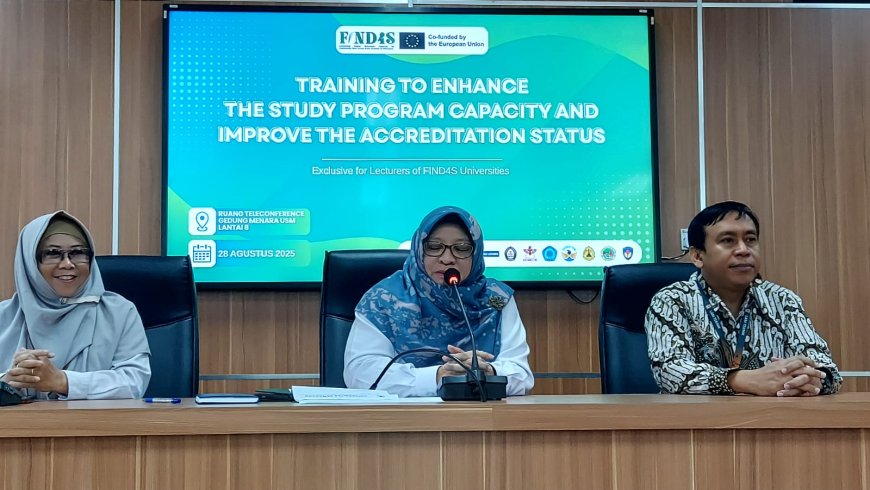 USM Gandeng FIND4S Gelar Pelatihan Peningkatan Akreditasi Program Studi
