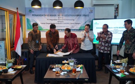 Pegadaian Kanwil XI Semarang dan Kadin Jateng Perkuat Sinergi untuk Dorong UMKM dan Tabungan Emas