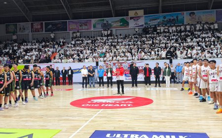 Honda DBL 2025 Semarang Resmi Dibuka, Iswar Ajak Pelajar Asah Bakat dan Sportivitas