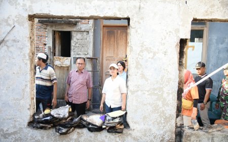 Agustina Wilujeng Pastikan Warga Terdampak Kebakaran Jagalan Dapat Dukungan Penuh