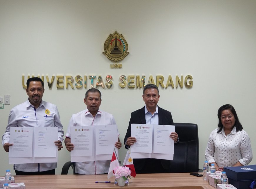 USM Gandeng Universitas UNO-R Filipina, Teken MoA untuk Program Magang dan Pembelajaran Daring