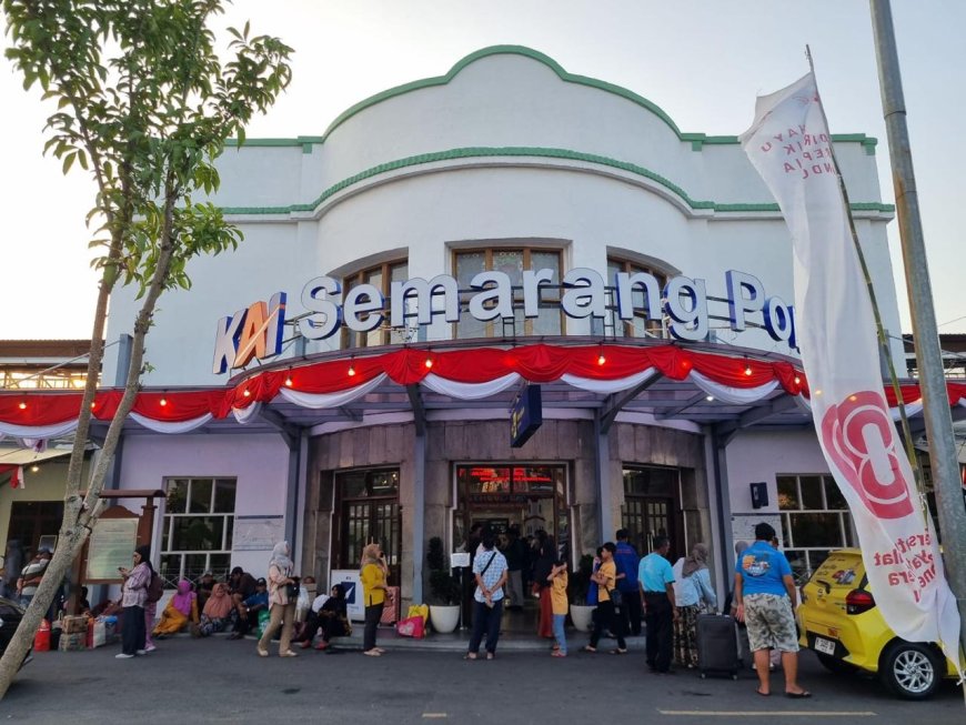 KAI Daop 4 Semarang Catat 206 Ribu Penumpang Selama Libur Panjang Maulid Nabi