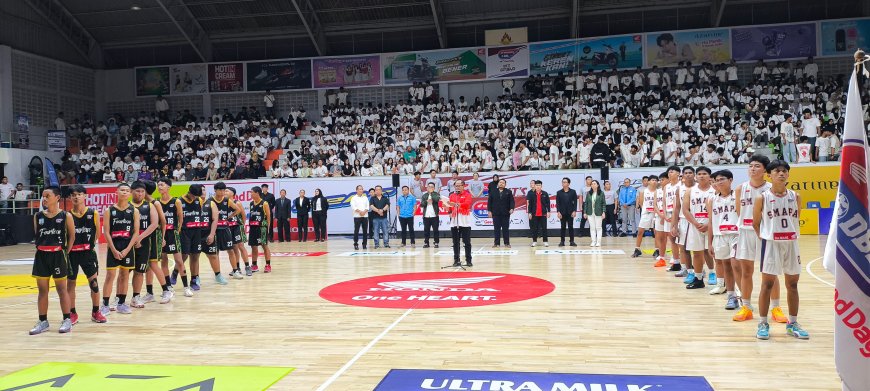 Honda DBL 2025 Semarang Resmi Dibuka, Iswar Ajak Pelajar Asah Bakat dan Sportivitas