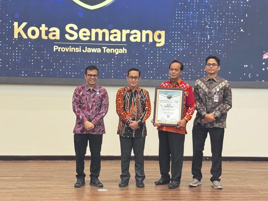 Kota Semarang Raih GM-DTGI Award 2025, Bukti Keberhasilan dalam Transformasi Digital