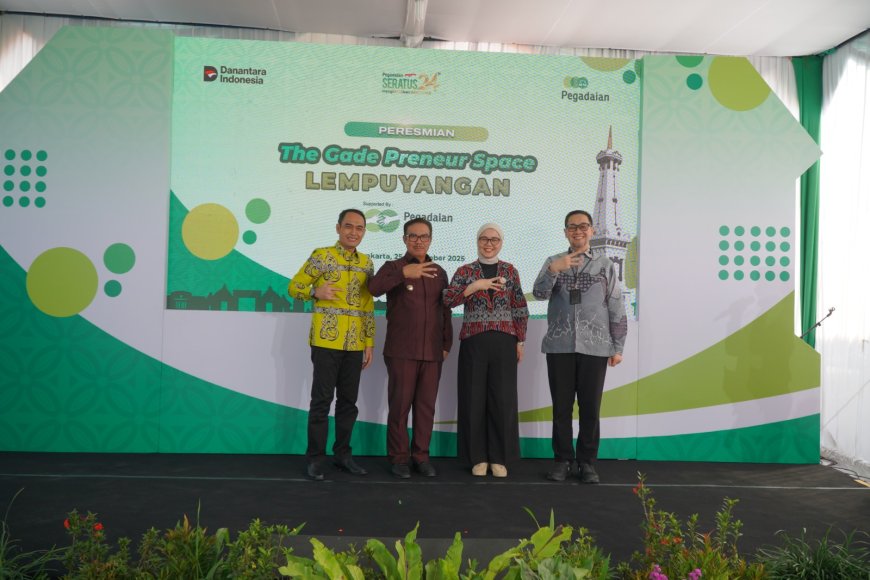 Pegadaian Resmikan The Gadepreneur Space Pertama di Indonesia, Dorong UMKM Yogyakarta Naik Kelas