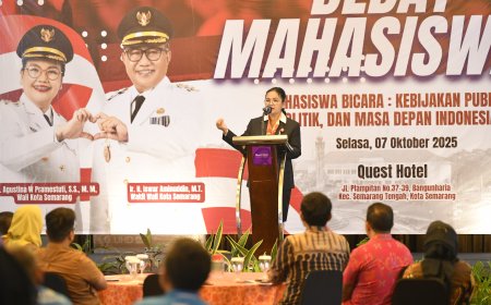 KNPI Kota Semarang dan Kesbangpol Gelar Forum Debat, Mahasiswa Bicara Soal Kebijakan Publik