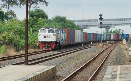 KAI Daop 4 Semarang Angkut 28 Ribu Ton Barang pada September 2025
