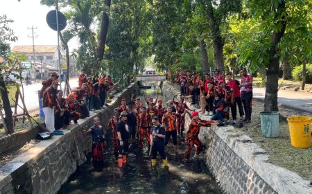 Pemuda Pancasila Kota Semarang Gelar Aksi Bersih Lingkungan Sambut HUT ke-66 PP