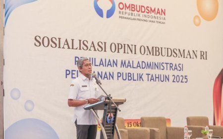 Ombudsman RI Terapkan Opini Maladministrasi, Jateng Tetap di Puncak Kualitas Layanan Publik