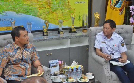 Pemprov Jateng–PT KAI Siapkan Dry Port dan Transportasi Penumpang Terpadu