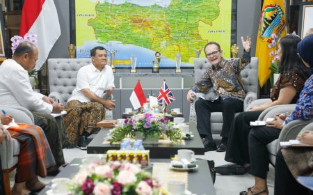 Dubes Inggris dan Gubernur Jateng Bahas Kerja Sama Industri Hijau hingga Pendidikan