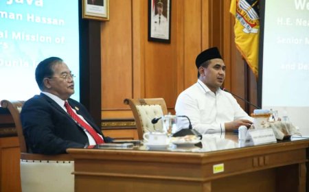 Delegasi Kamboja Temui Wagub Jateng, Bahas Kolaborasi Pertanian hingga Pendidikan