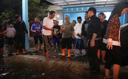 Agustina Wilujeng Tinjau Banjir Genuk, Pastikan Pompa dan Dapur Umum Berfungsi