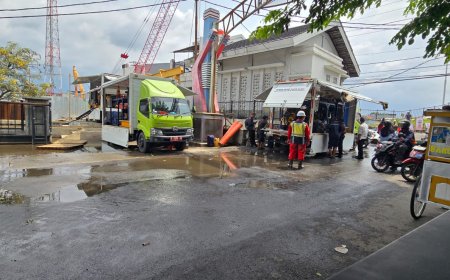DPU Semarang Maksimalkan Pompa untuk Percepat Surutnya Banjir