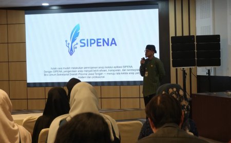Pemprov Jateng Luncurkan Aplikasi Sipena untuk Permudah Peminjaman Arsip Digital