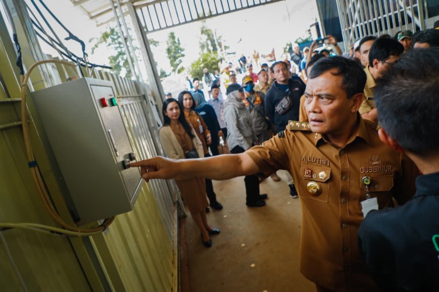 Desa Tersono Batang Jadi Percontohan Desa Mandiri Kelola Sampah, Diresmikan Gubernur Jateng Ahmad Luthfi