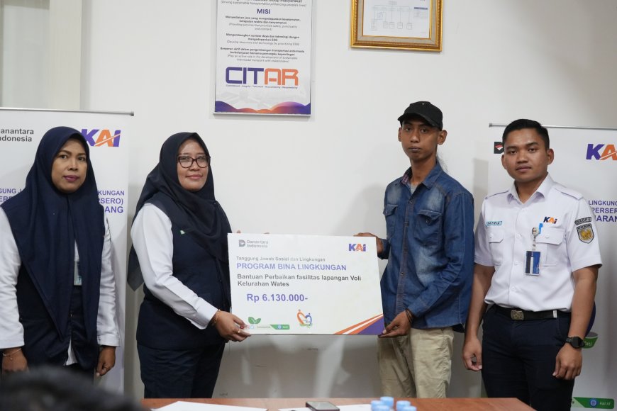 KAI Daop 4 Salurkan Bantuan TJSL untuk Pendidikan dan Masyarakat