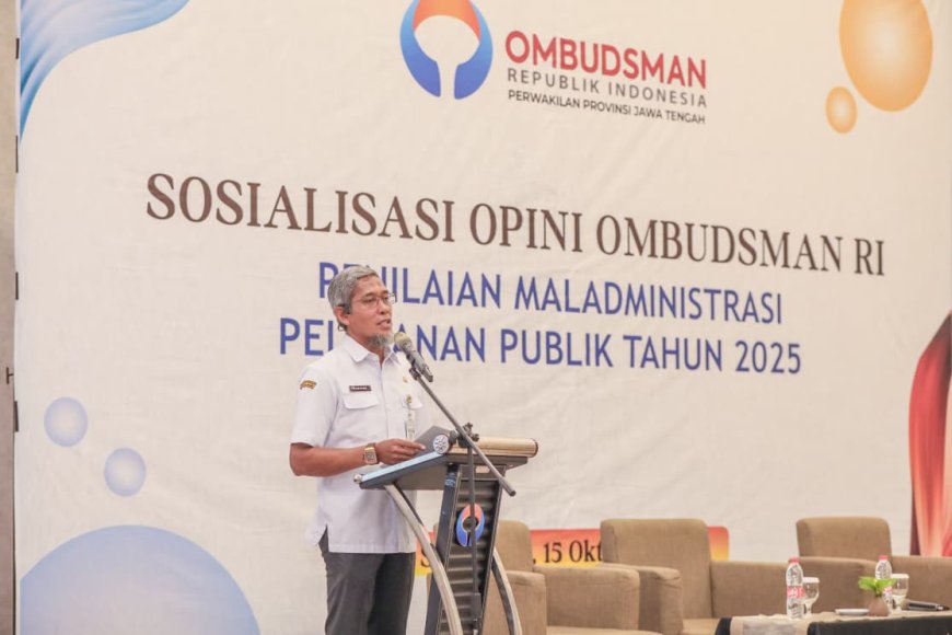 Ombudsman RI Terapkan Opini Maladministrasi, Jateng Tetap di Puncak Kualitas Layanan Publik