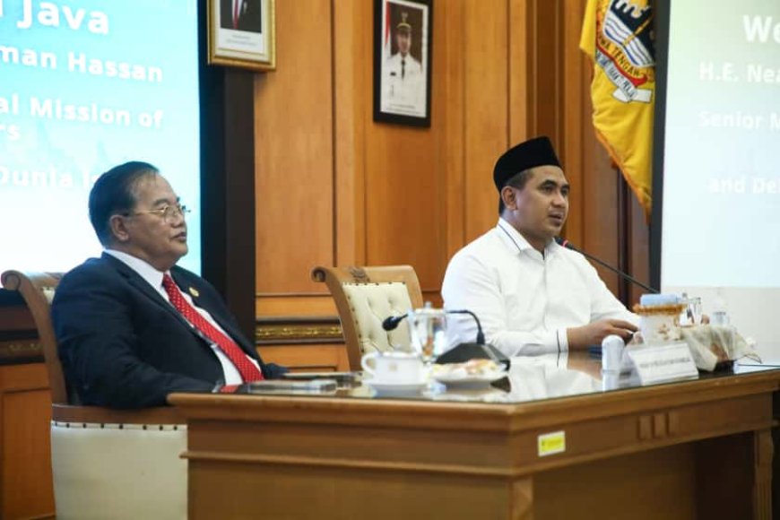 Delegasi Kamboja Temui Wagub Jateng, Bahas Kolaborasi Pertanian hingga Pendidikan