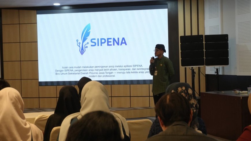 Pemprov Jateng Luncurkan Aplikasi Sipena untuk Permudah Peminjaman Arsip Digital