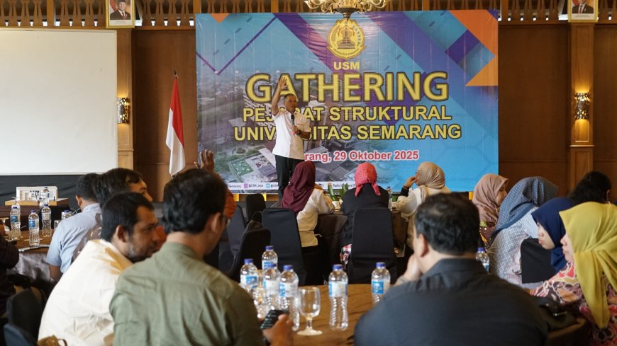 Rektor USM Tekankan Komunikasi Dua Arah dalam Gathering Pejabat Struktural