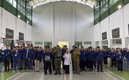 USM Bentuk Mahasiswa Tangguh Lewat Pelatihan Character Building di Yonif Raider 400