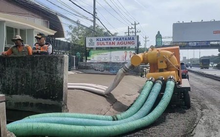 Pemkot Semarang Perkuat Mitigasi Banjir Lewat Penguatan Sodetan Unissula dan Sistem Peringatan Dini