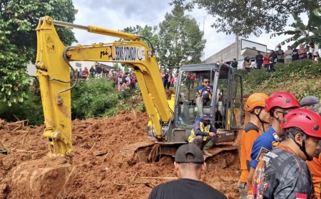 Pencarian Korban Longsor Cibeunying Terus Dilanjutkan, 6 Warga Ditemukan Hari Ketiga
