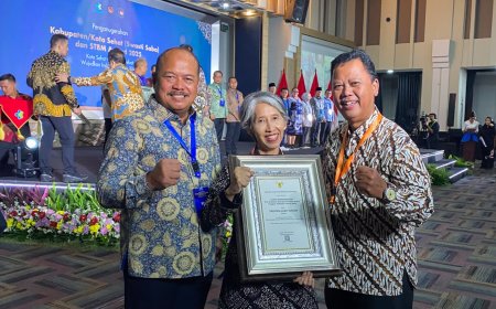 Pemprov Jateng Raih Swasti Saba 2025, Bukti Keseriusan Wujudkan Kabupaten/Kota Sehat