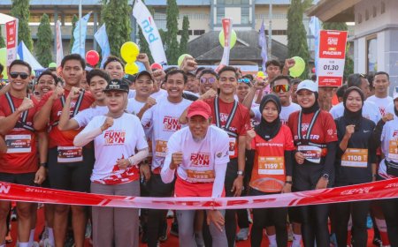 Ribuan Peserta Meriahkan Kendal Berdikari Fun Run, UMKM Ikut Terangkat
