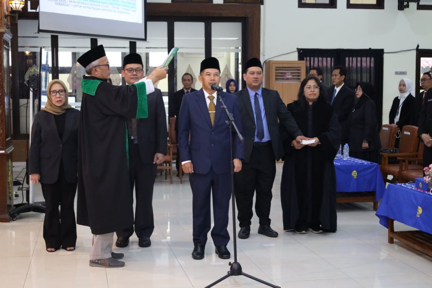 Dr Supari Kembali Pimpin USM, Targetkan 60 Persen Prodi Raih Akreditasi Unggul