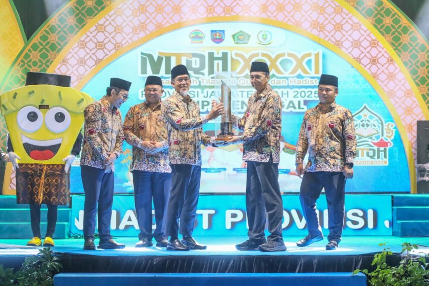 Buka MTQH XXXI Tingkat Provinsi, Sekda Jateng  Ajak Masyarakat Jadikan Al-Qur’an dan Hadis Pedoman Hidup