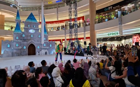 Libur Akhir Tahun, The Park Semarang Hadirkan Sirkus Rusia Gratis di Atrium