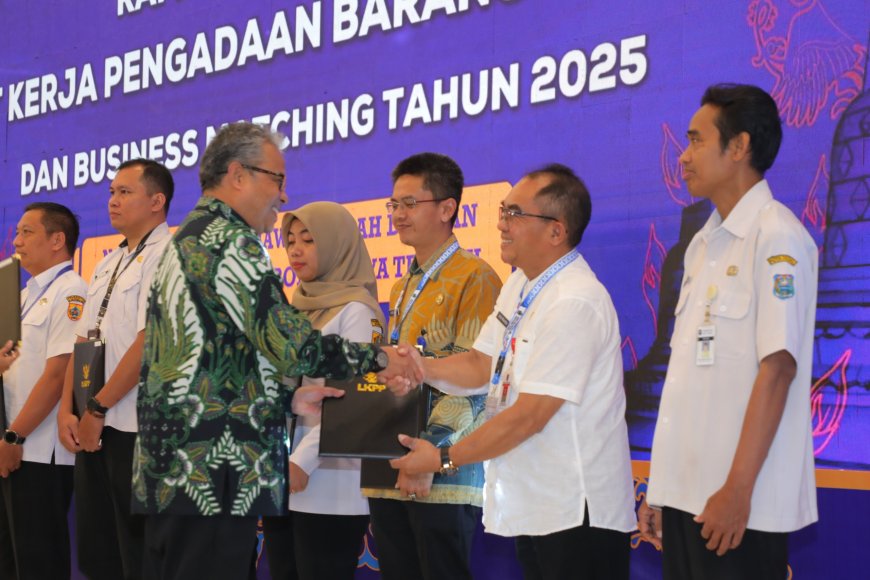 UKPBJ Kota Semarang Raih Penghargaan Nasional Level Proaktif dari LKPP