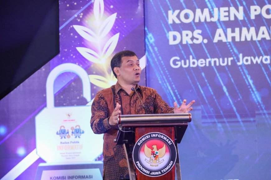 Gubernur Ahmad Luthfi Tegaskan Komitmen Keterbukaan Informasi Publik di Jawa Tengah