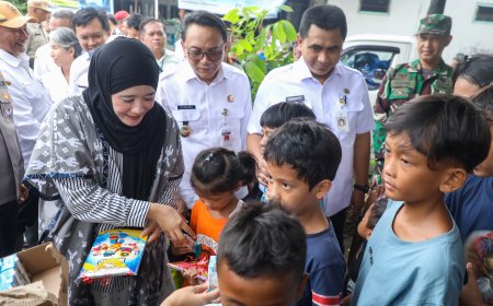 Bunda PAUD Jateng Beri Hiburan dan Semangat Anak Korban Banjir di Pati